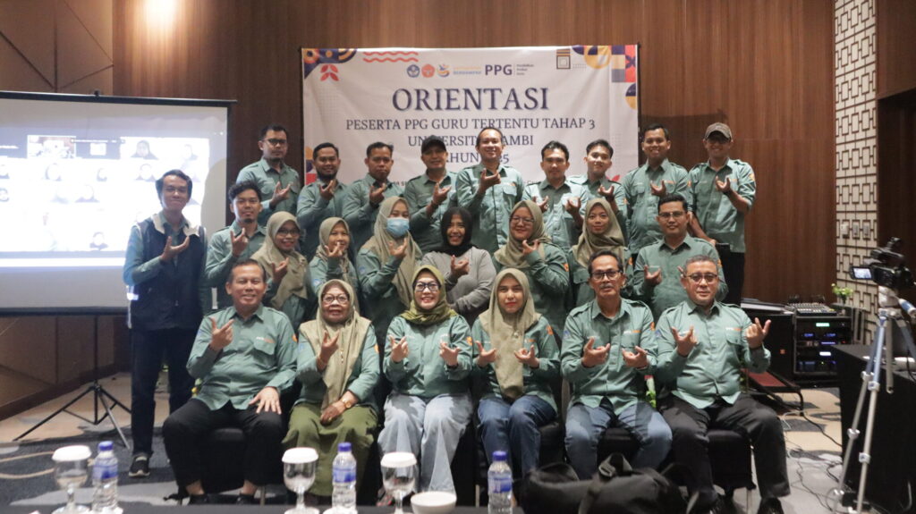 929 Guru dari 11 Provinsi Ikuti Orientasi PPG Guru Tertentu Tahap 3 di UNJA