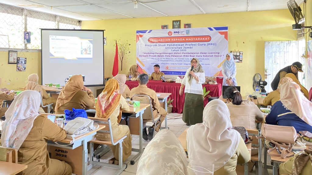 Workshop PPG UNJA Dorong Inovasi Pembelajaran Deep Learning di Sekolah Dasar